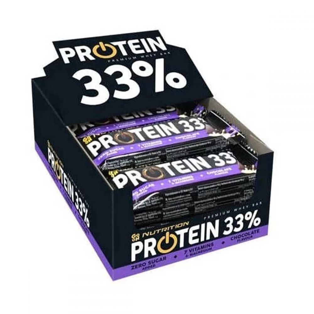 ΜΠΑΡΑ ΠΡΩΤΕΪΝΗΣ PROMO BOX GO ON NUTRITION 33% CHOCOLATE 50gr 25TEM