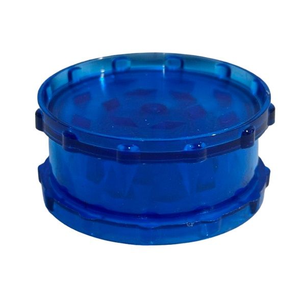 ΤΡΙΦΤΗΣ-GRINDER ΠΛΑΣΤΙΚΟΣ 50 Χ 24mm 1 ΘΕΣΗΣ ΜΠΛΕ