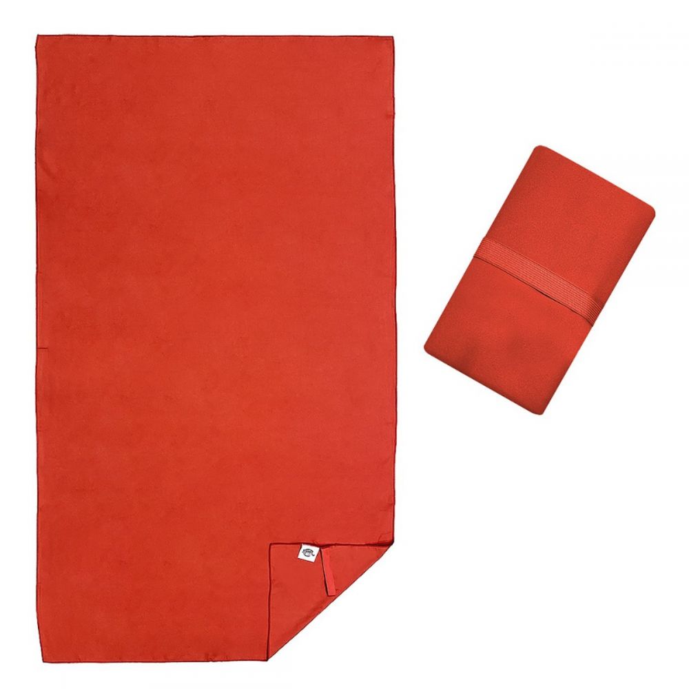 ΠΕΤΣΕΤΑ ΘΑΛΑΣΣΗΣ SUEDE MICROFIBER ΚΟΚΚΙΝΗ 85x160cm