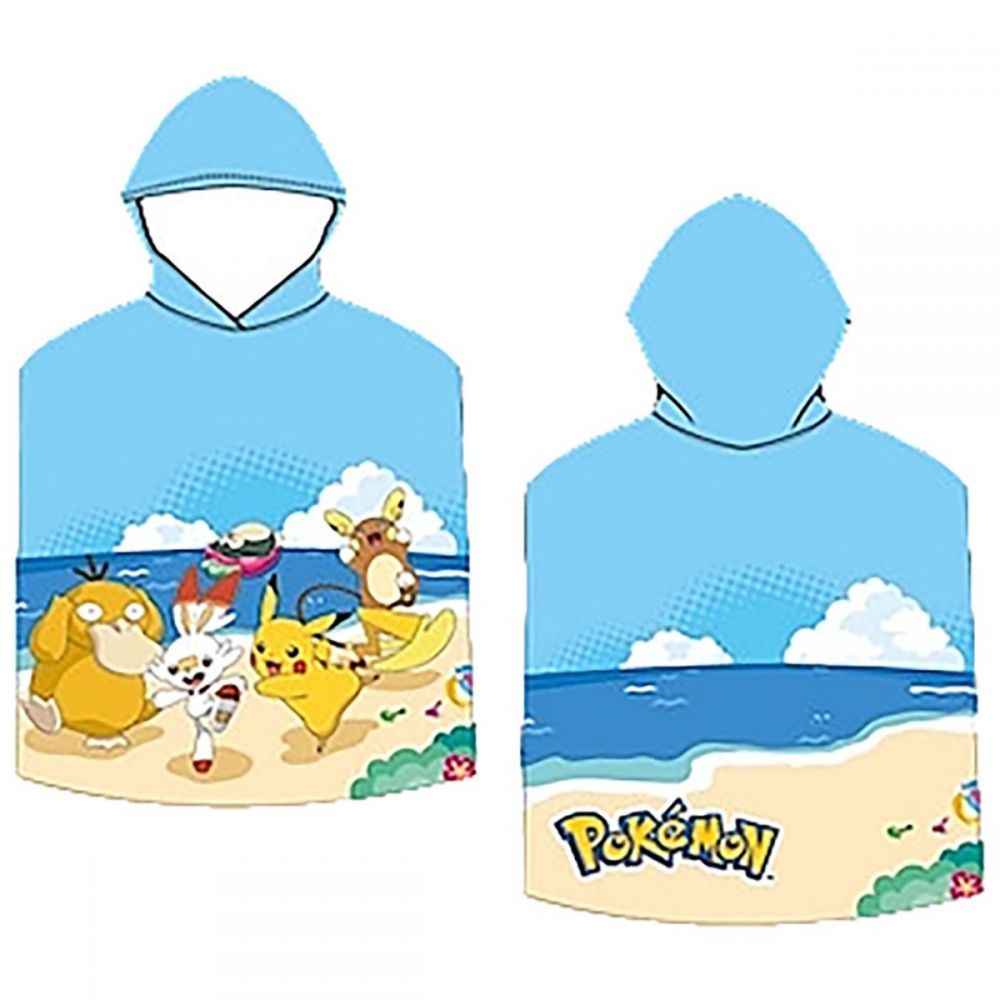 ΠΕΤΣΕΤΑ-ΠΟΝΤΣΟ ΘΑΛΑΣΣΗΣ MICROFIBER POKEMON 100x50cm