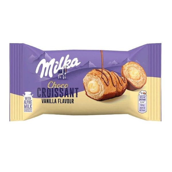 ΚΡΟΥΑΣΑΝ MILKA ΜΕ ΓΕΜΙΣΗ ΒΑΝΙΛΙΑ 50gr
