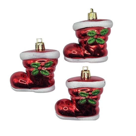 ΚΡΕΜΑΣΤΟ ΣΤΟΛΙΔΙ ΜΠΟΤΕΣ ΣΕΤ 3 ΤΕΜ 6,5x5cm