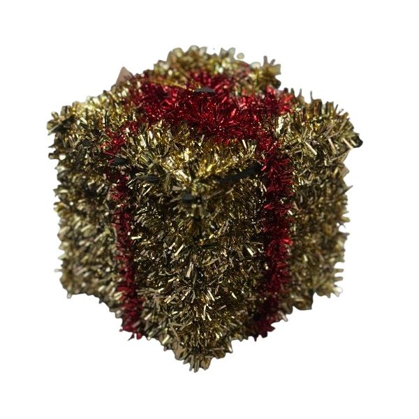 ΔΙΑΚΟΣΜΗΤΙΚΟ ΔΩΡΟ TINSEL ΧΡΥΣΟ 8,5cm