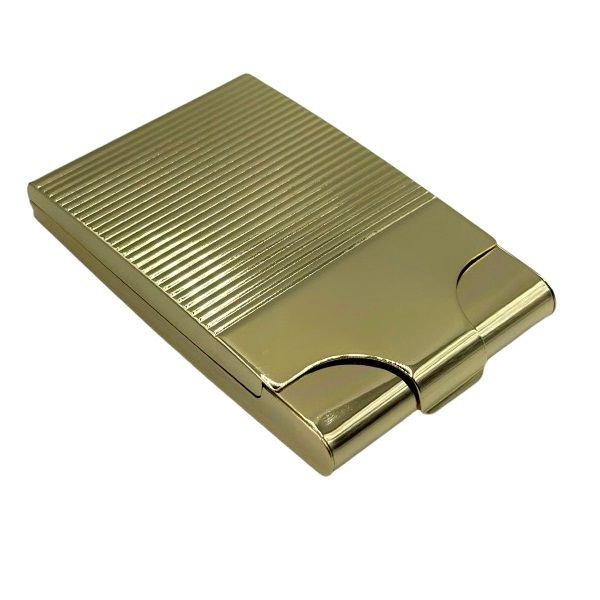 ΤΑΜΠΑΚΙΕΡΑ ΜΕΤΑΛ. ΣΤΡΙΦΤΟΥ ΤΣΙΓΑΡΟΥ LEPEKOFF ΑΝΑΓΛΥΦΗ ΧΡΥΣΗ 