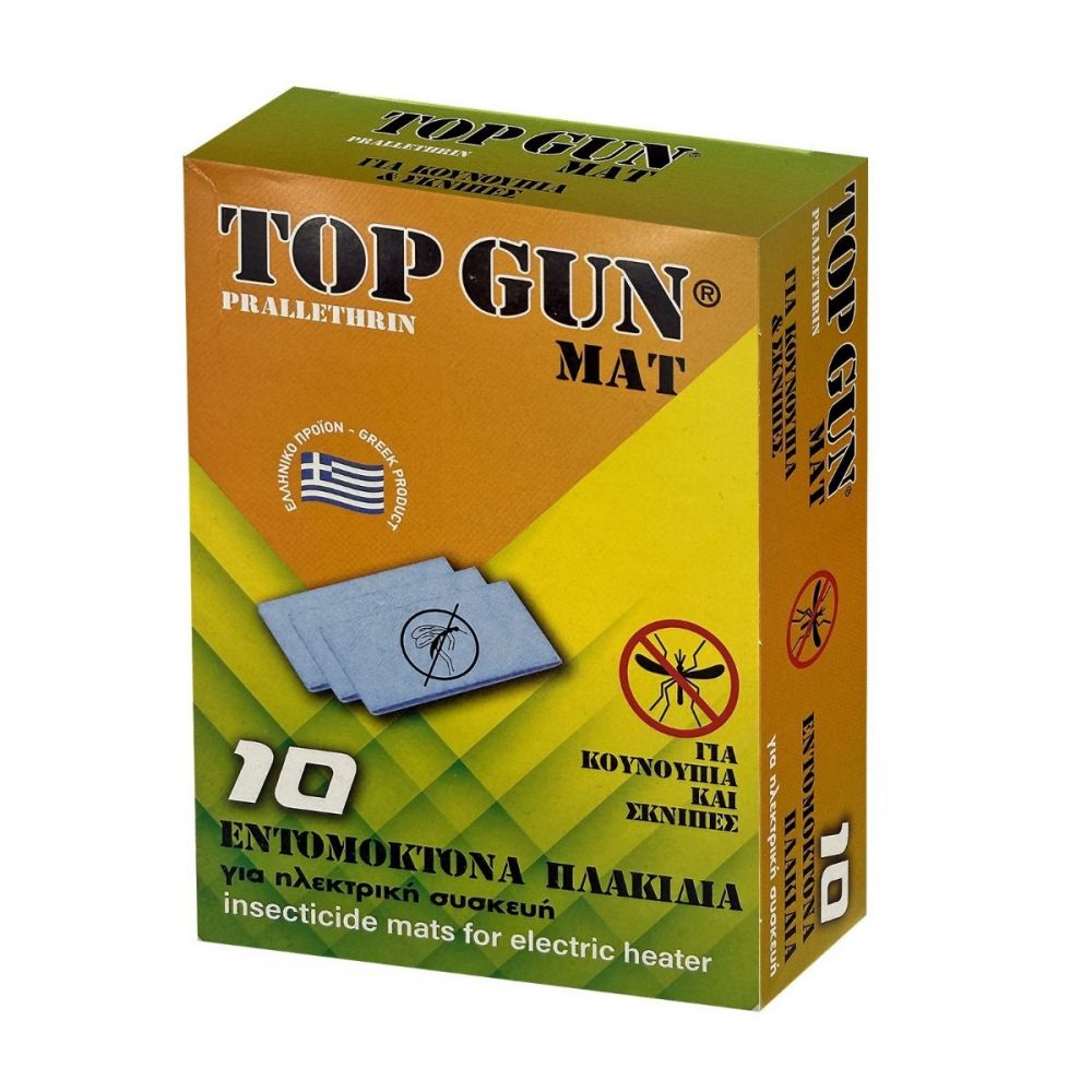 ΕΝΤΟΜΟΑΠΩΘΗΤΙΚΕΣ ΤΑΜΠΛΕΤΕΣ TOP GUN 10 ΤΕΜ