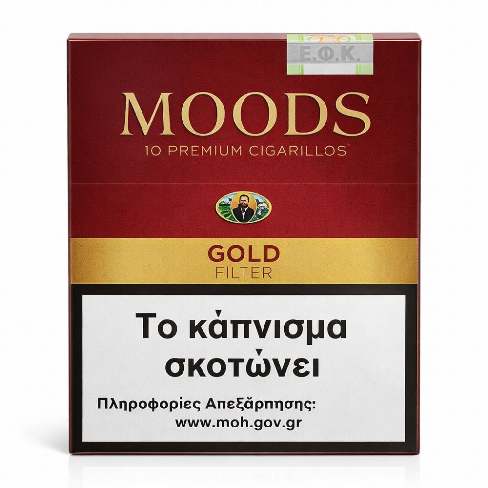 ΠΟΥΡΑ MOODS GOLD FILTERS 10'