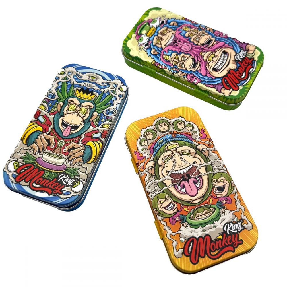 ΚΟΥΤΙ ΑΠΟΘΗΚΕΥΣΗΣ MONKEY ΜΕΤΑΛΛΙΚΟ PSYCO 11,5x6cm