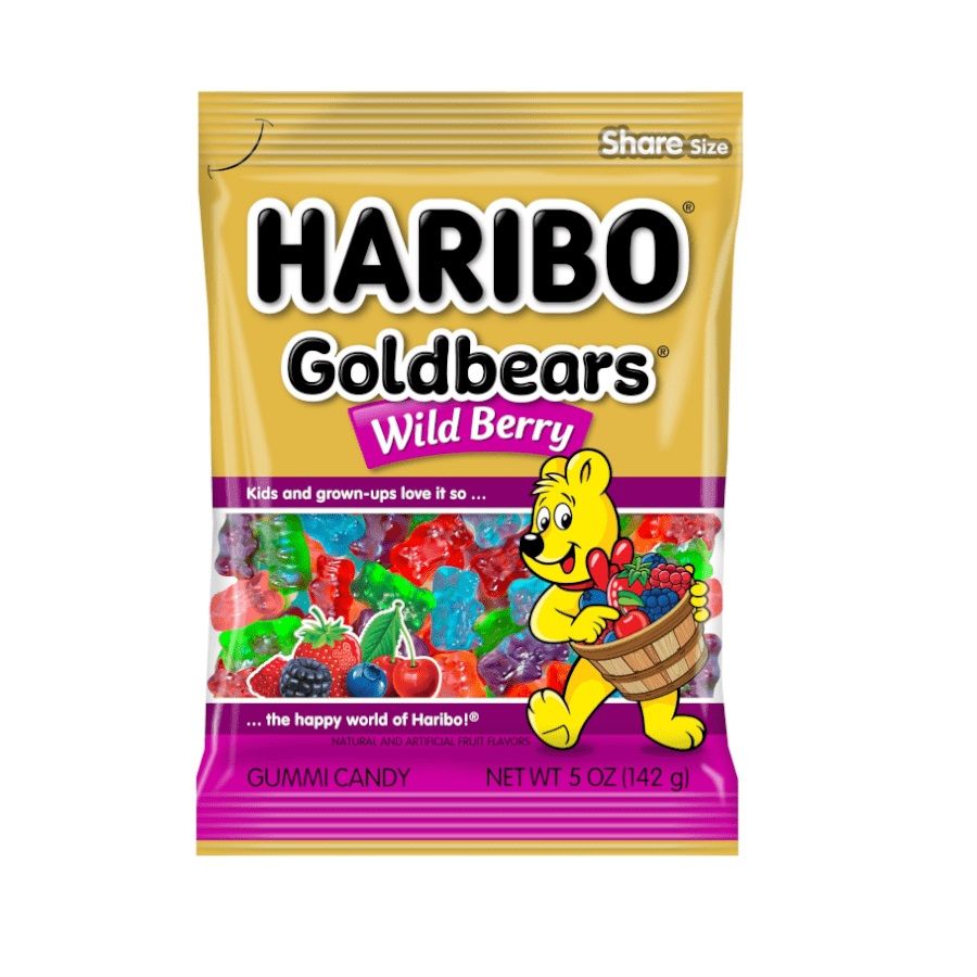 ΖΑΧΑΡΩΤΑ HARIBO GOLDBAREN WILD BERRY 80gr