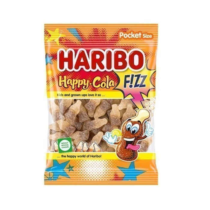 ΖΑΧΑΡΩΤΑ HARIBO HAPPY COLA FIZZ 80gr
