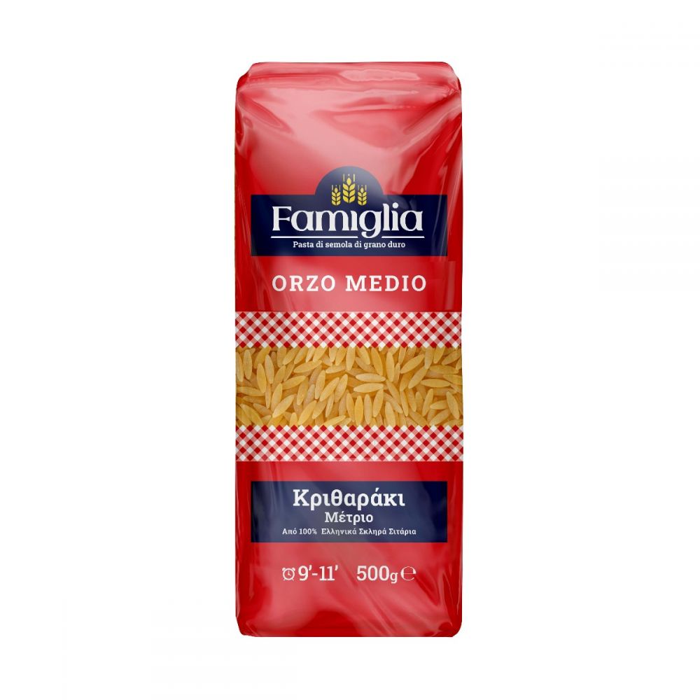 ΜΑΚΑΡΟΝΙΑ FAMIGLIA ΚΡΙΘΑΡΑΚΙ ΜΕΤΡΙΟ 500gr