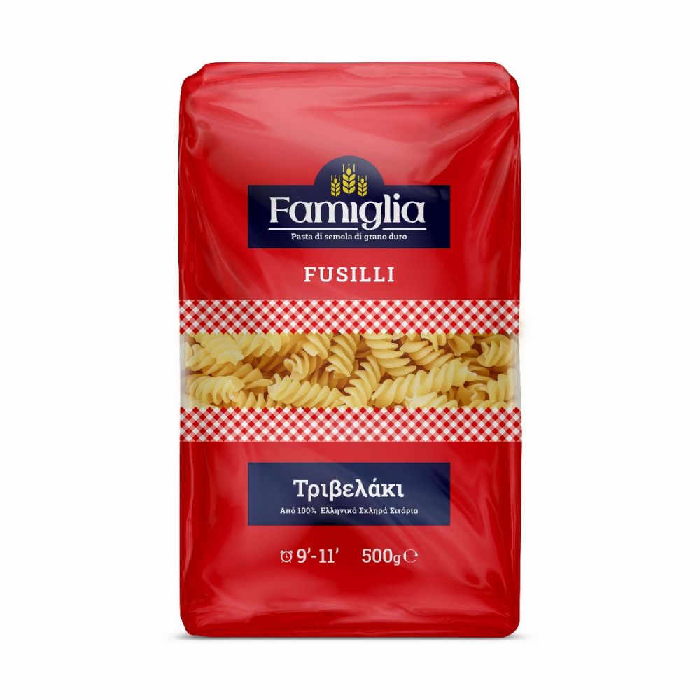 ΜΑΚΑΡΟΝΙΑ FAMIGLIA ΤΡΙΒΕΛΑΚΙ-ΒΙΔΕΣ 500gr