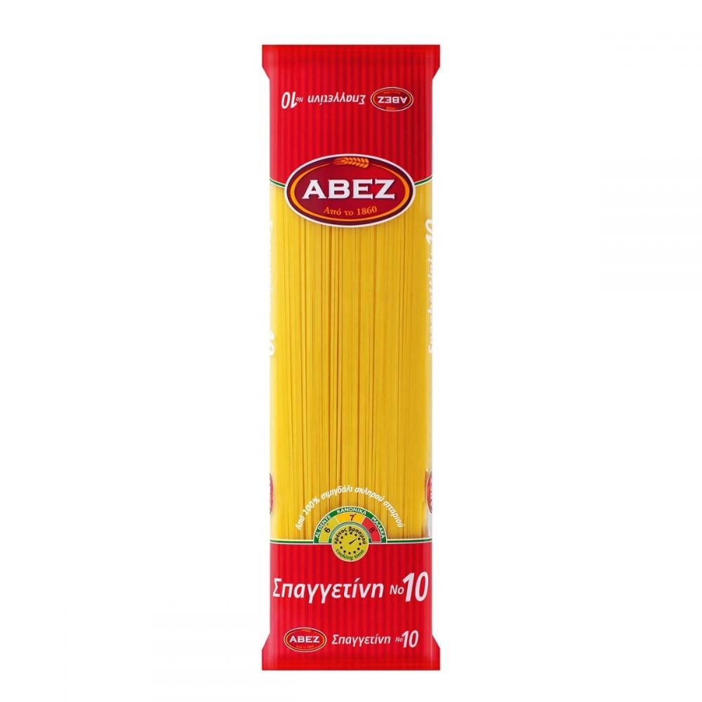 ΜΑΚΑΡΟΝΙΑ ΑΒΕΖ ΣΠΑΓΓΕΤΙ No10 500gr