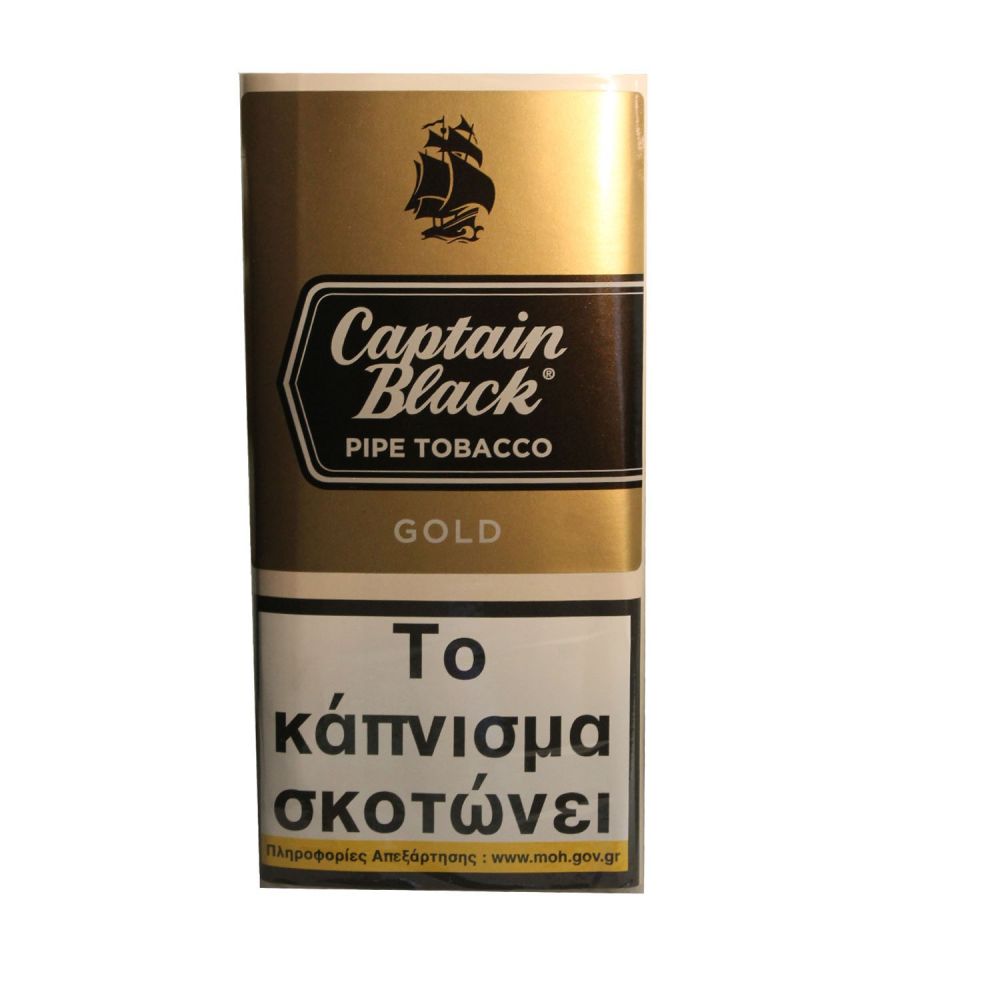 ΚΑΠΝΟΣ ΠΙΠΑΣ CAPTAIN BLACK GOLD 50gr