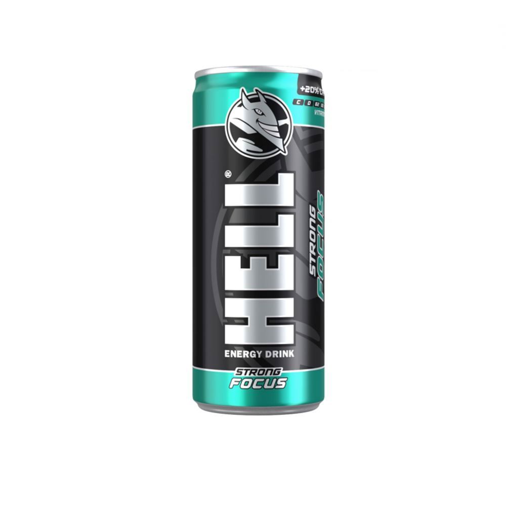 ENERGY DRINK HELL STRONG FOCUS 250ml