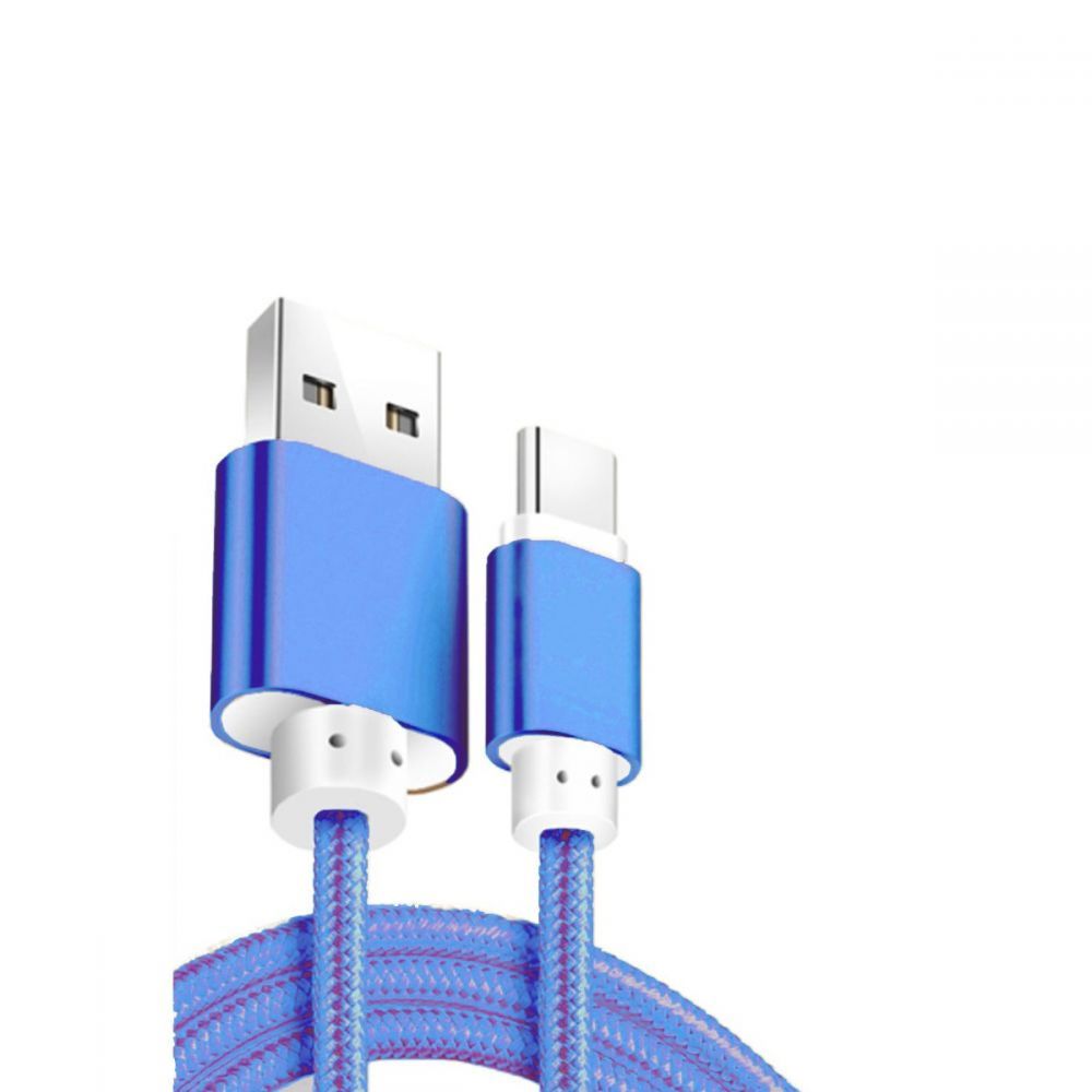 ΚΑΛΩΔΙΟ ΦΟΡΤΙΣΗΣ MICRO USB ΜΠΛΕ 168cm