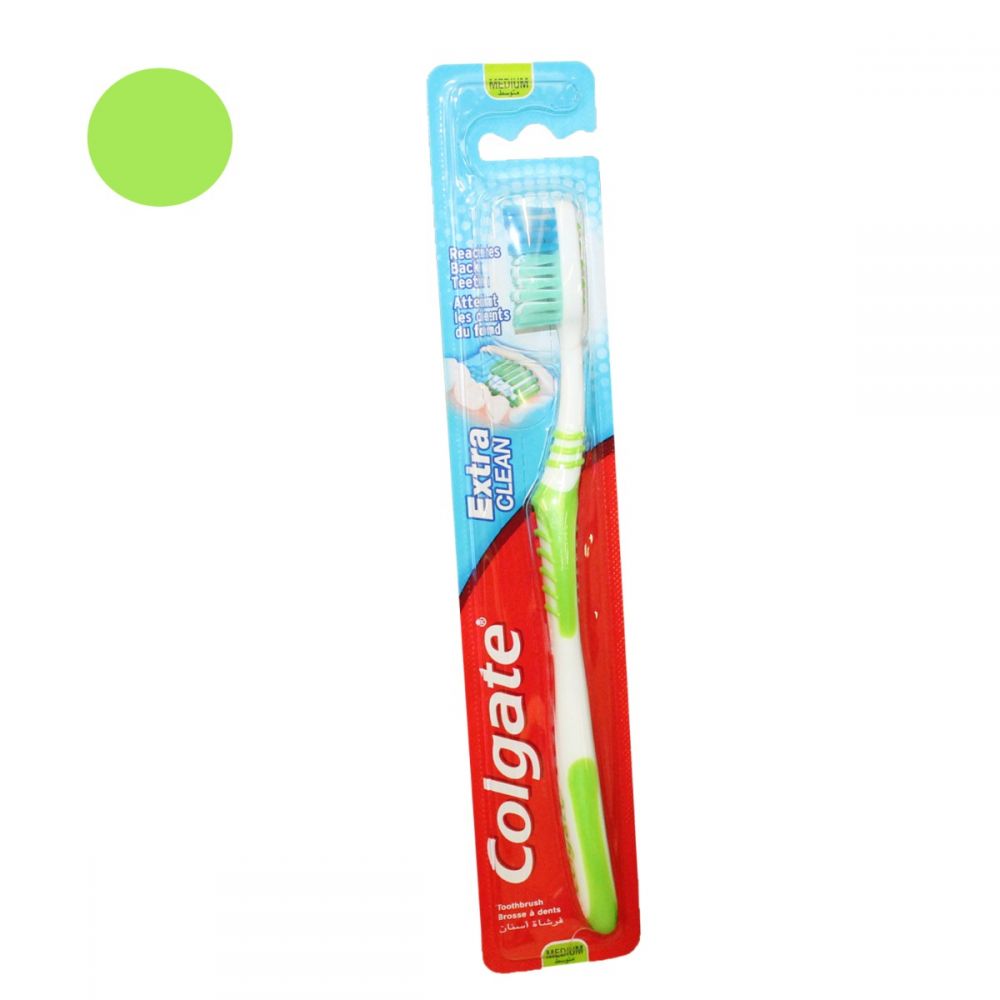 ΟΔΟΝΤΟΒΟΥΡΤΣΑ COLGATE EXTRA CLEAN ΠΡΑΣΙΝΗ ΜΕΤΡΙΑ