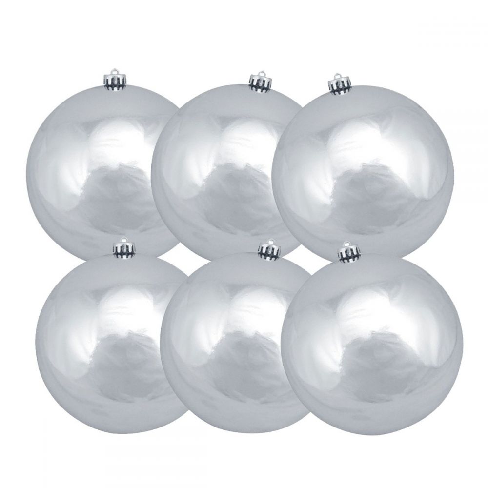 ΜΠΑΛΕΣ 10εκ. 6 ΤΕΜ ΑΣΗΜΙ ΓΥΑΛΙΣΤΕΡΕΣ