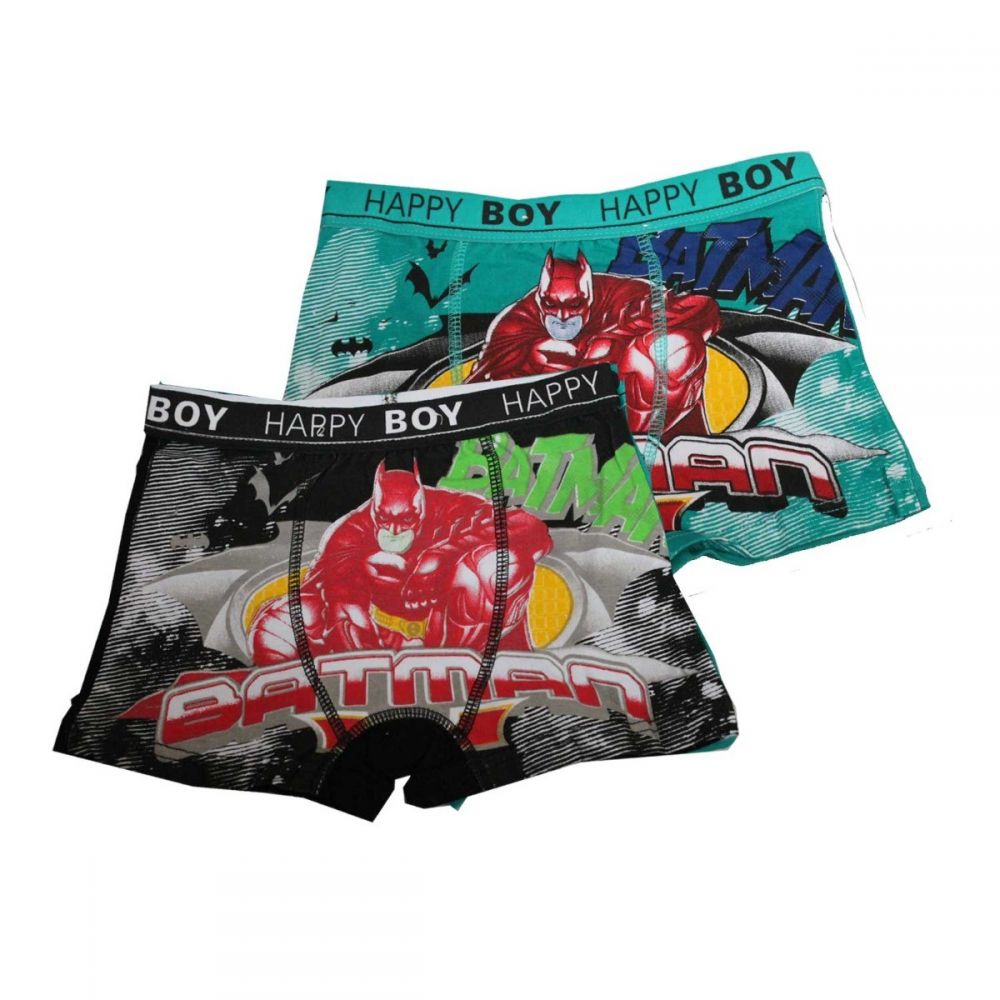 BOXER PACK 2 ΜΑΥΡΟ - ΠΕΤΡΟΛ-L 8-10