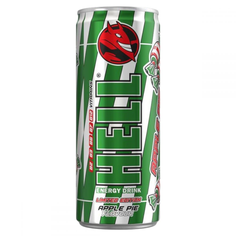 ENERGY DRINK HELL APPLE PIE 250ml - LIMITED EDITION-