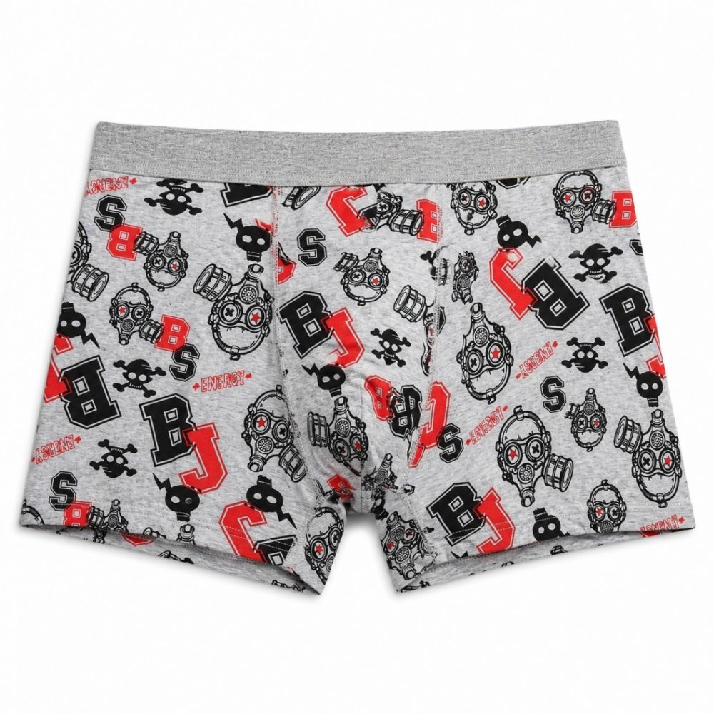 BOXER B. JOBSEN ΣΧΕΔΙΟ ΓΚΡΙ-XL