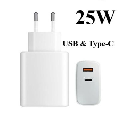 ΑΝΤΑΠΤΟΡΑΣ ΤΑΧΕΙΑΣ ΦΟΡΤΙΣΗΣ 25W ANDOWL USB & Type-C