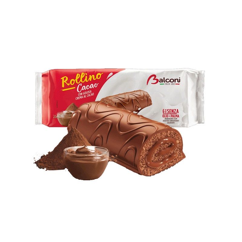 ΚΕΪΚ BALCONI ROLLINO ΡΟΛΟ ΣΟΚΟΛΑΤΑΣ 37gr