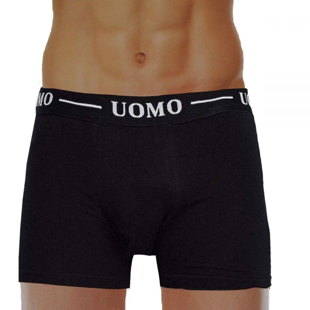 BOXER UOMO ΜΑΥΡΟ-L
