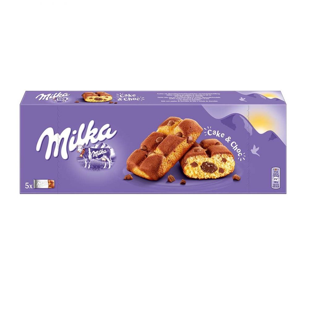 ΜΠΙΣΚΟΤΑ MILKA CAKE & CHOC 175gr