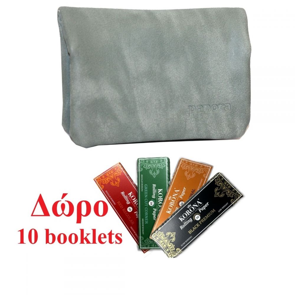 ΚΑΠΝΟΣΑΚΟΥΛΑ POCKET PANORA ΓΚΡΙ+ΔΩΡΟ ΧΑΡΤΑΚΙΑ