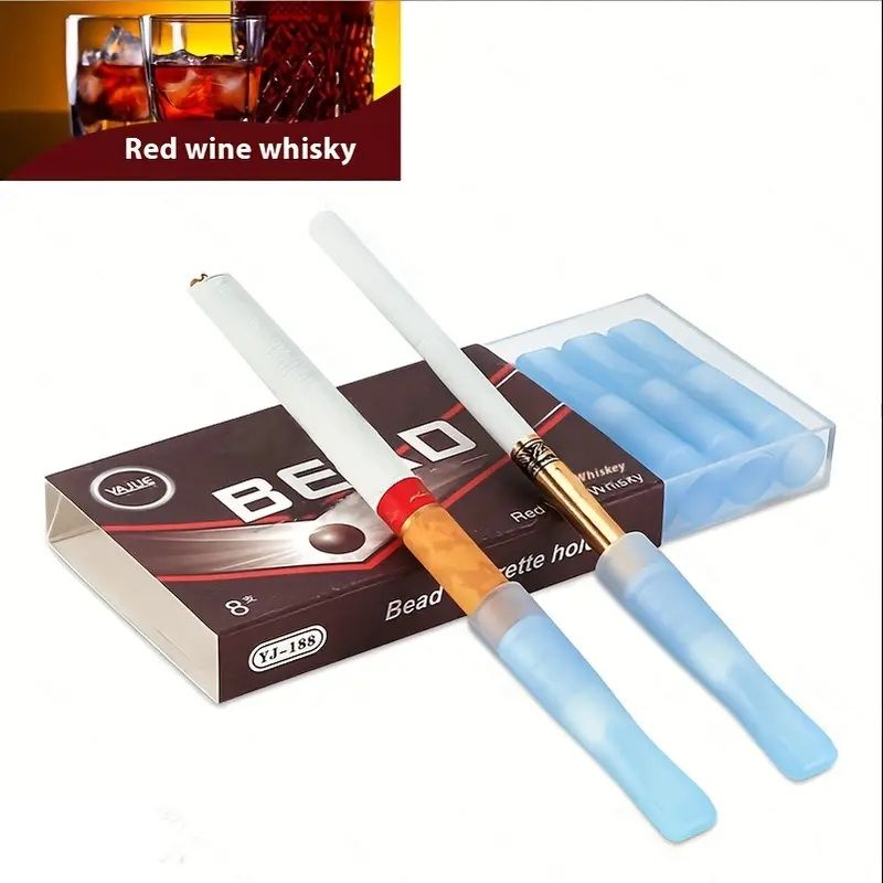 ΠΙΠΑΚΙΑ ΜΕ ΚΑΨΟΥΛΑ BEAD 8TMX RED WINE-WHISKY FLAVOR