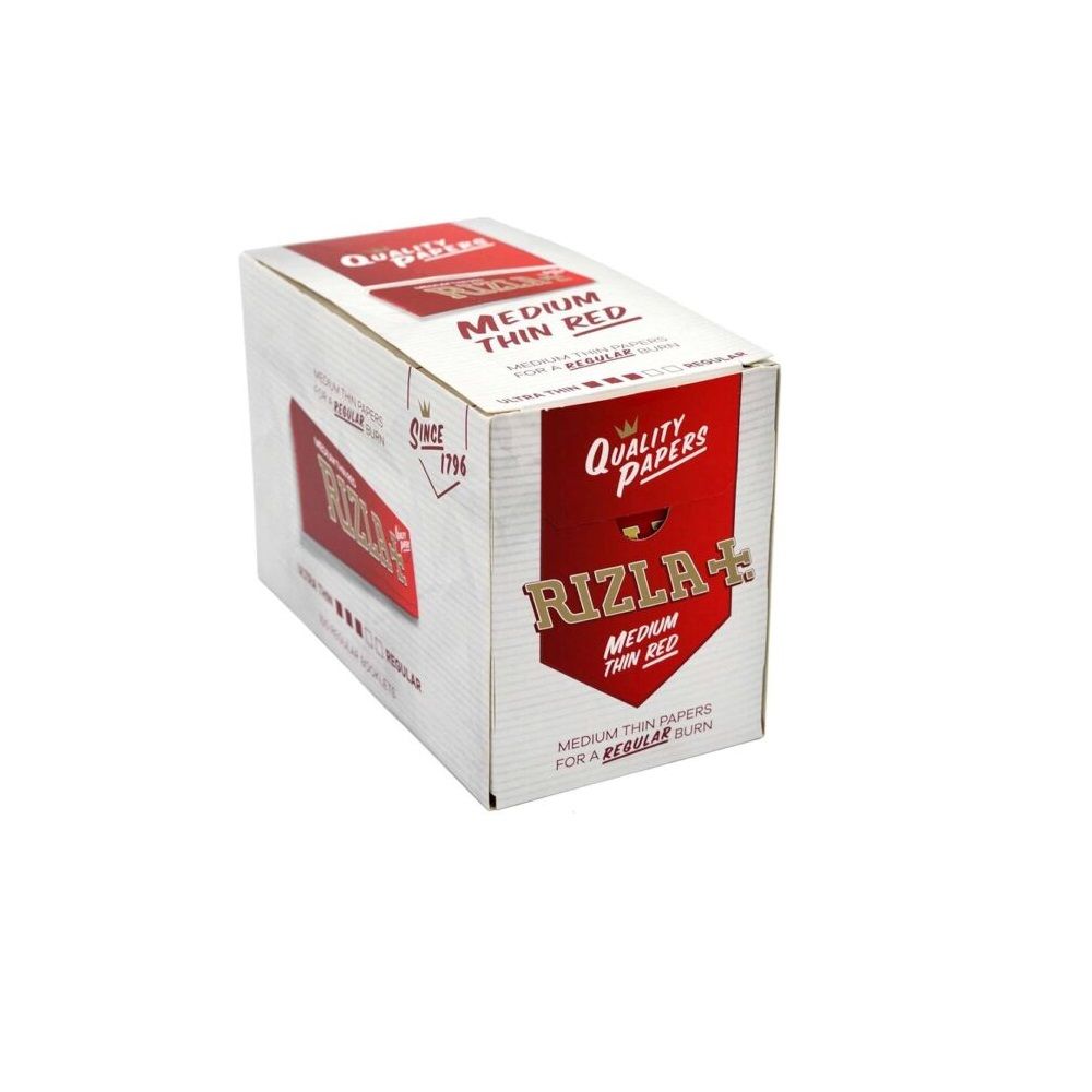 ΤΣΙΓΑΡΟΧΑΡΤΟ RIZLA ΚΟΚΚΙΝΟ ΚΟΥΤΙ 100ΑΔΑ