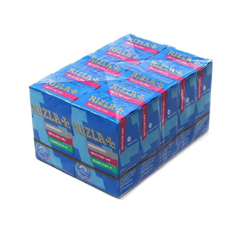 ΦΙΛΤΡΑ RIZLA SLIM 6mm 150ΤΕΜ ΠΑΚΕΤΟ10ΑΔΑ