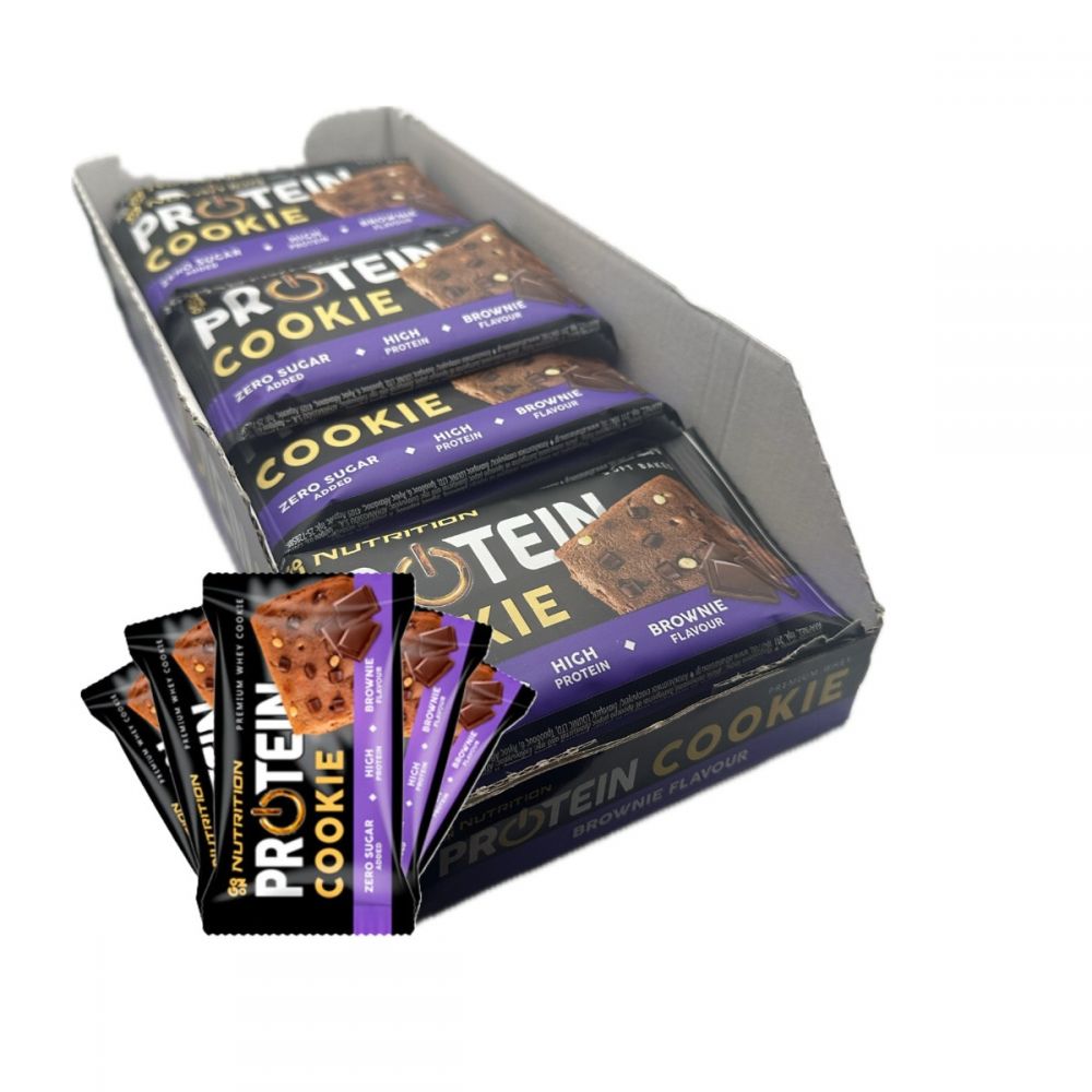 PROMOBOX 18TMX-ΜΠΙΣΚΟΤΟ ΠΡΩΤΕΪΝΗΣ GO ON NUTRITION BROWNIES 50gr
