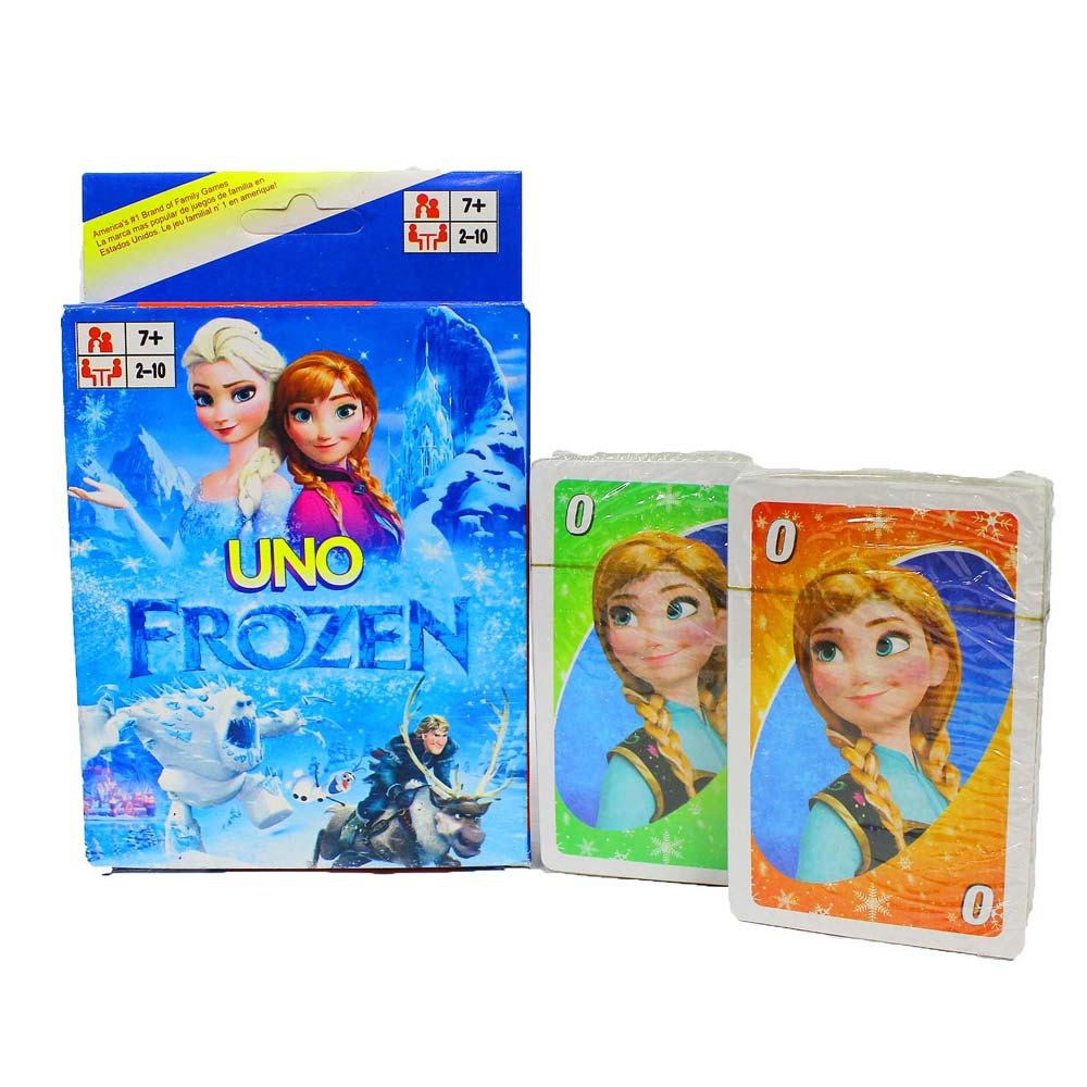 ΚΑΡΤΕΣ UNO FROZEN με 108 κάρτες