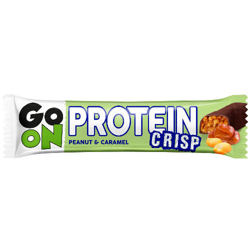 ΜΠΑΡΑ ΠΡΩΤΕΪΝΗΣ GO ON CRISP PEANUT & CARAMEL 50gr