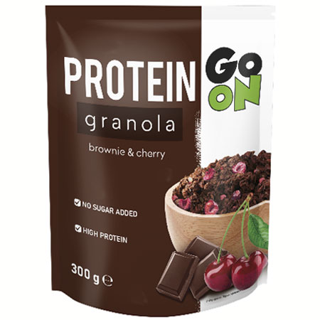 GRANOLA GO ON NUTRITION BROWNIE & CHERRY 300gr