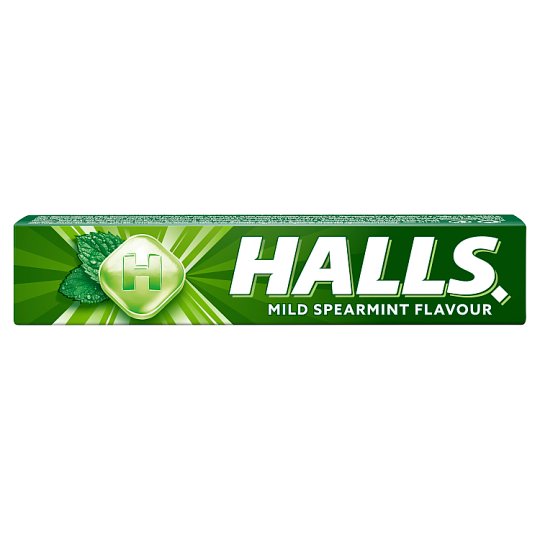 ΚΑΡΑΜΕΛΕΣ HALLS MILD SPEARMINT 32gr (SUGARFREE)