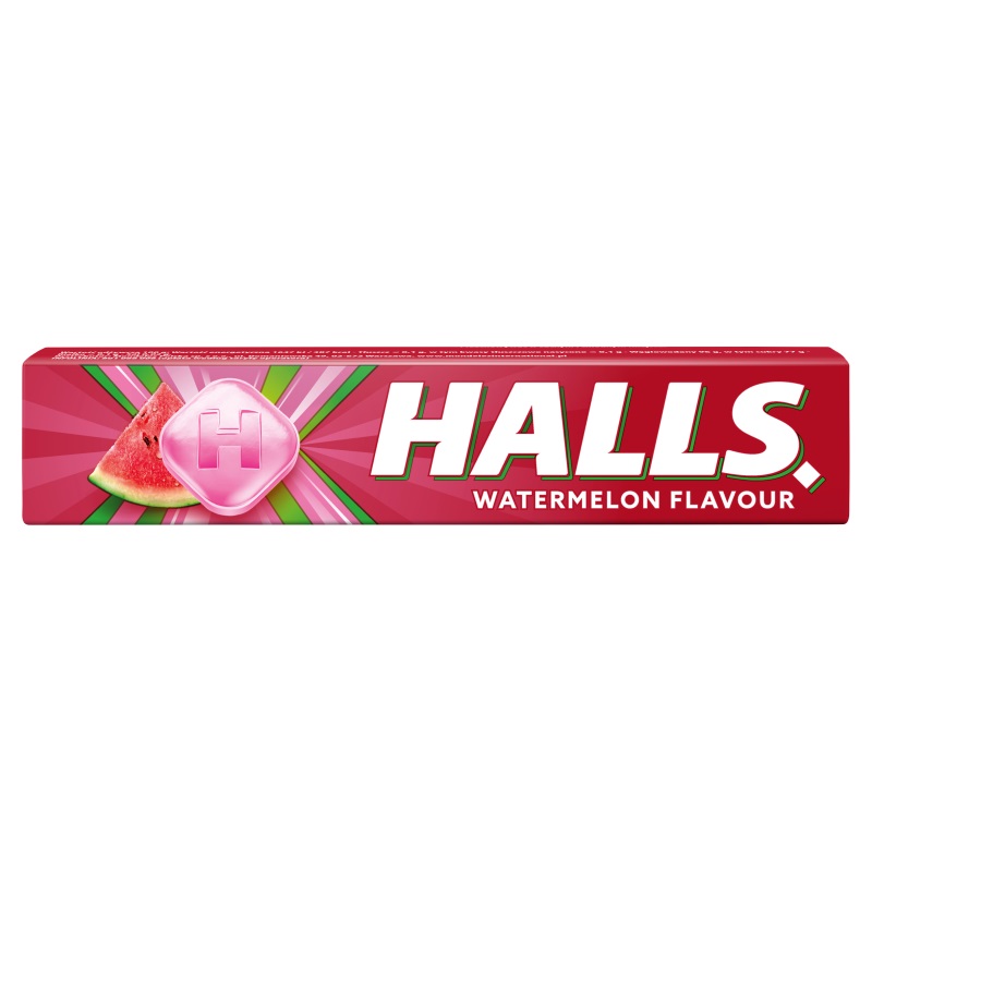 ΚΑΡΑΜΕΛΕΣ HALLS WATERMELON 32γρ (SUGARFREE)