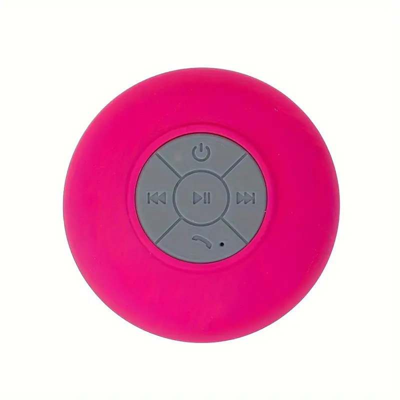 ΗΧΕΙΟ BLUETOOTH ΑΔΙΑΒΡΟΧΟ ΜΠΑΝΙΟΥ-ΜΙΚΡΟΦΩΝΟ-FM RADIO ΦΟΥΞΙΑ