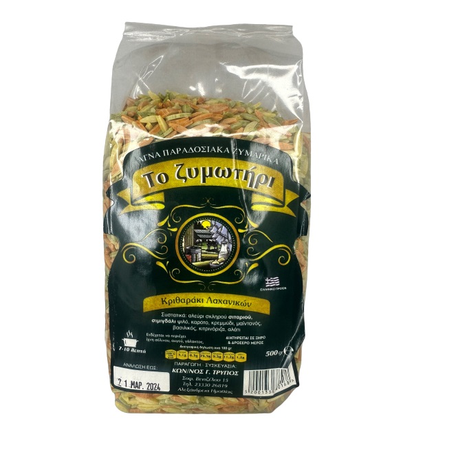 ΚΡΙΘΑΡΑΚΙ ΛΑΧΑΝΙΚΩΝ ΜΑΚΕΔΟΝΙΑΣ 500gr