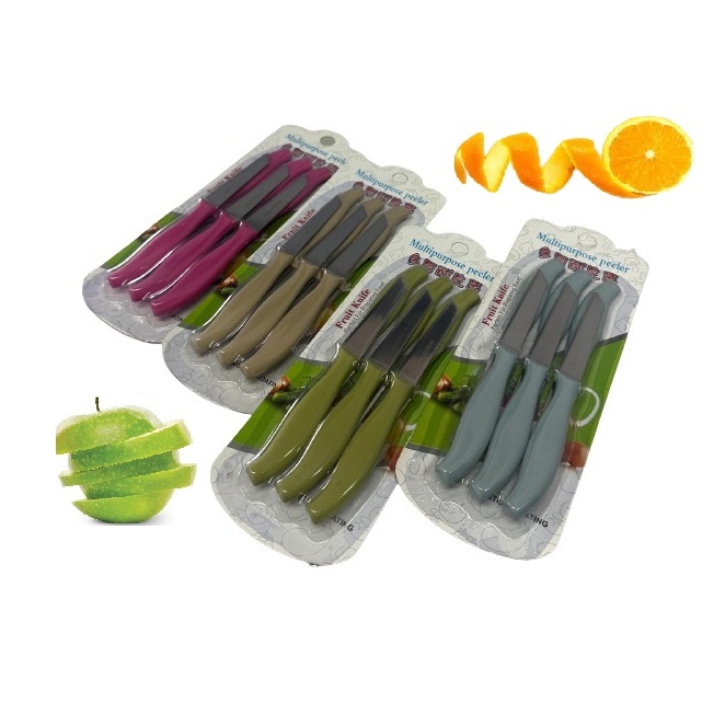 ΣΕΤ 6 ΜΑΧΑΙΡΙΑ ΦΡΟΥΤΩΝ 17cm