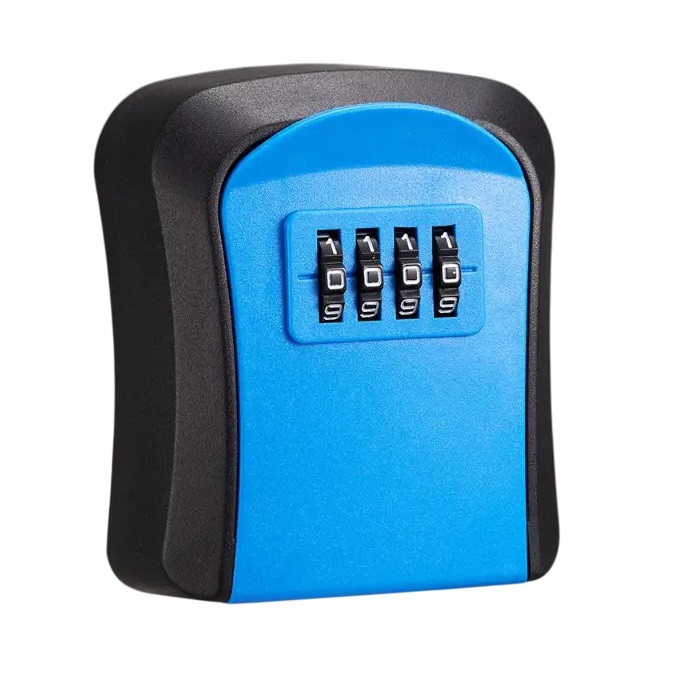 ΚΛΕΙΔΟΘΗΚΗ ΤΟΙΧΟΥ ΑΠΟ ΕΝΙΣΧΥΜΕΝO ABS ΓΙΑ AIRBNB 9,4Χ7,9cm ΜΠΛΕ