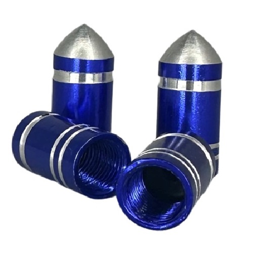 ΒΑΛΒΙΔΕΣ-ΤΑΠΕΣ-ΚΑΠΑΚΙΑ ΕΛΑΣΤΙΚΩΝ ΑΥΤΟΚΙΝΗΤΟΥ ΜΕΤΑΛΛΙΚΕΣ ΣΕΤ 4 ΤΕΜΑΧΙΩΝ ΜΠΛΕ 22 mm