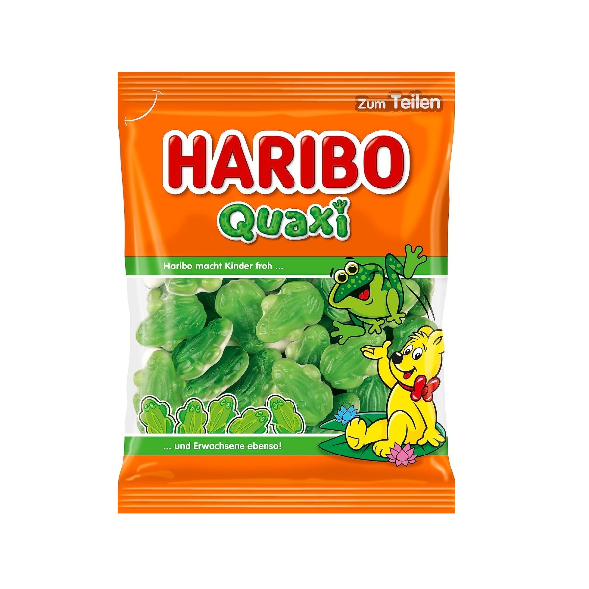 ΖΑΧΑΡΩΤΑ HARIBO QUAXI ΒΑΤΡΑΧΑΚΙΑ 100gr