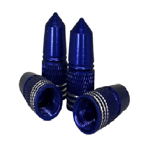 ΒΑΛΒΙΔΕΣ-ΤΑΠΕΣ-ΚΑΠΑΚΙΑ ΕΛΑΣΤΙΚΩΝ ΑΥΤΟΚΙΝΗΤΟΥ ΜΕΤΑΛΛΙΚΕΣ ΣΕΤ 4 ΤΕΜΑΧΙΩΝ ΜΠΛΕ 12mm