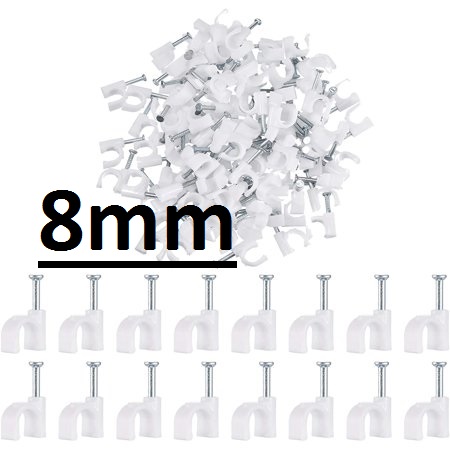 ΣΤΕΡΕΩΤΙΚΑ ΚΑΡΦΙΑ ΚΑΛΩΔΙΩΝ 8mm 100τεμ. B-02-08