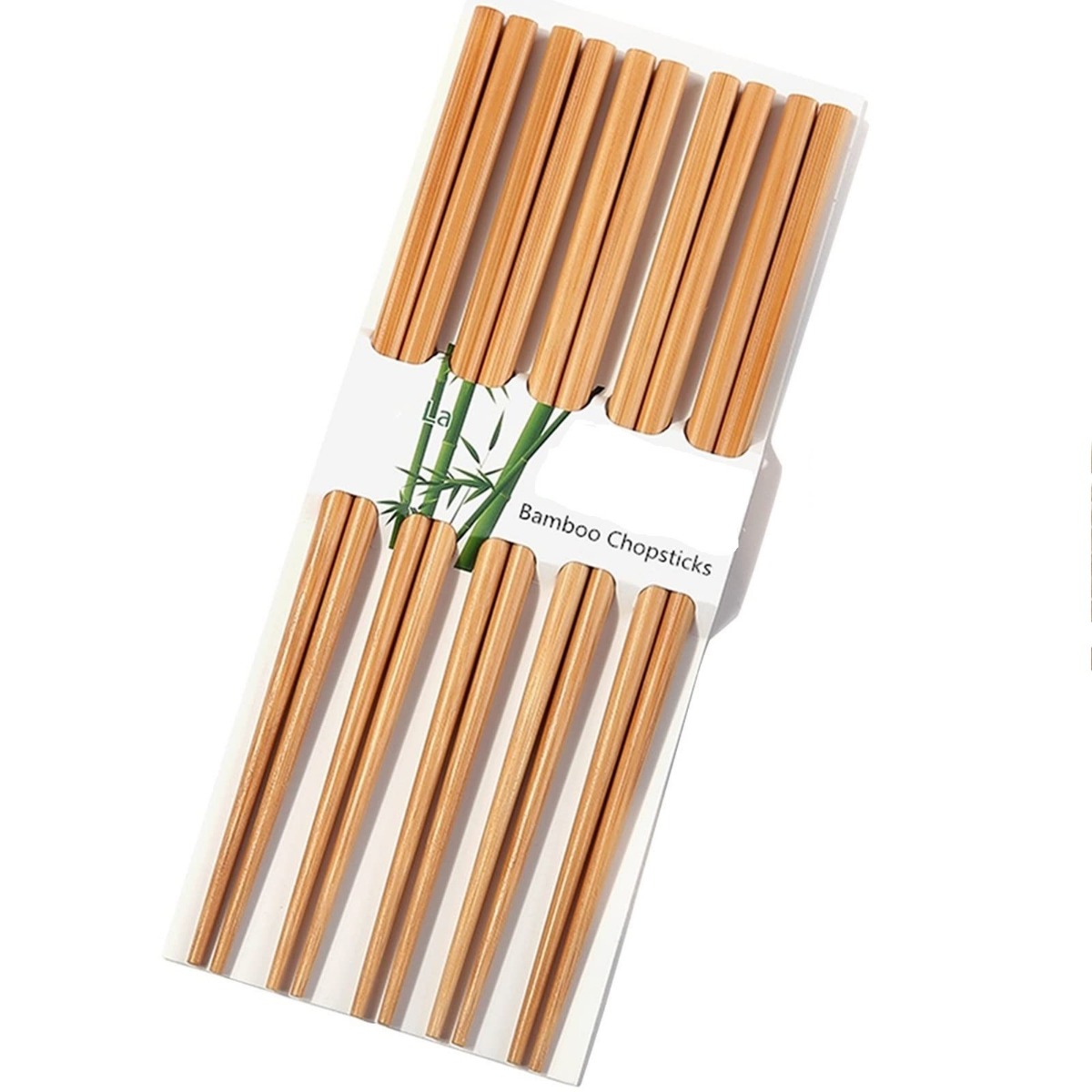 CHOPSTICKS BAMBOO 5 ζεύγη (10τμχ)